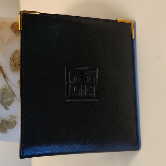 Givenchy Black Leather Wallet Couture En Cuir Collection Like New